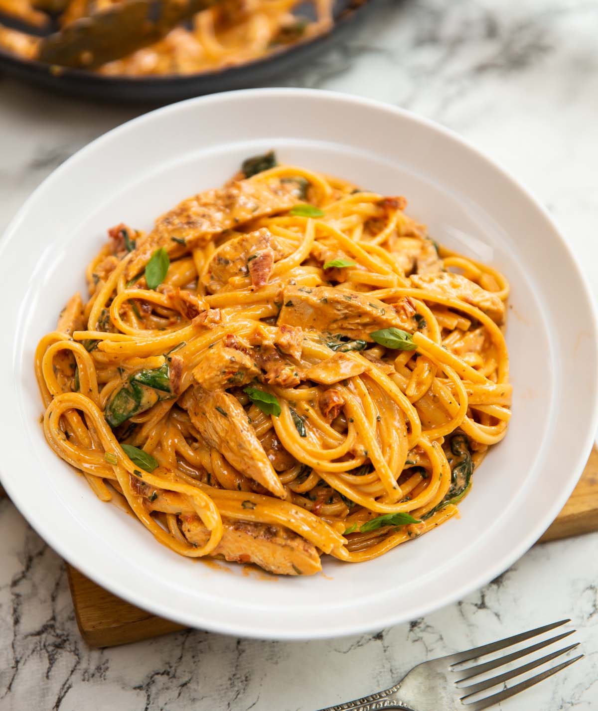 Creamy Tuscan Chicken Pasta